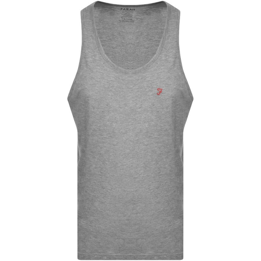 Alternative Image for ProductFarah Vintage Lounge Vests 3 Pack Grey2